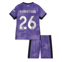 Liverpool Andrew Robertson #26 Tredje Dräkt Barn 2023-24 Kortärmad (+ Korta byxor)